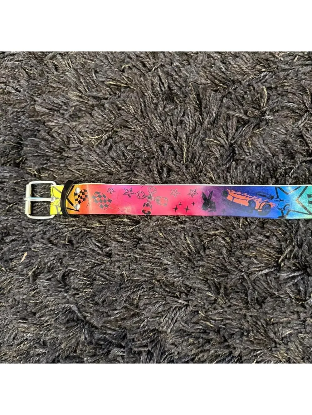 Rainbow Scene Graphic Belt